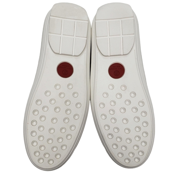 Marc Joseph | NIB Louisville Red Grainy Leather Studded Loafers Girl's 1.5 - Picture 14 of 14